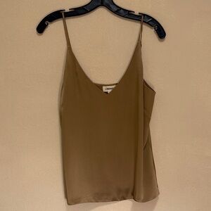L'AGENCE Tan Camisole Top